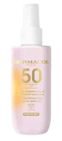 Dermacol Sun ochranný suchý olej na opalování voděodolný SPF 50 150 ml