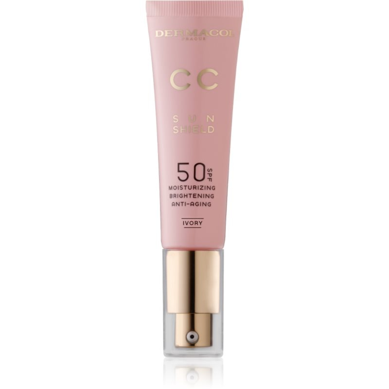 Dermacol Sun Shield CC krém SPF 50 odstín Ivory 30 ml