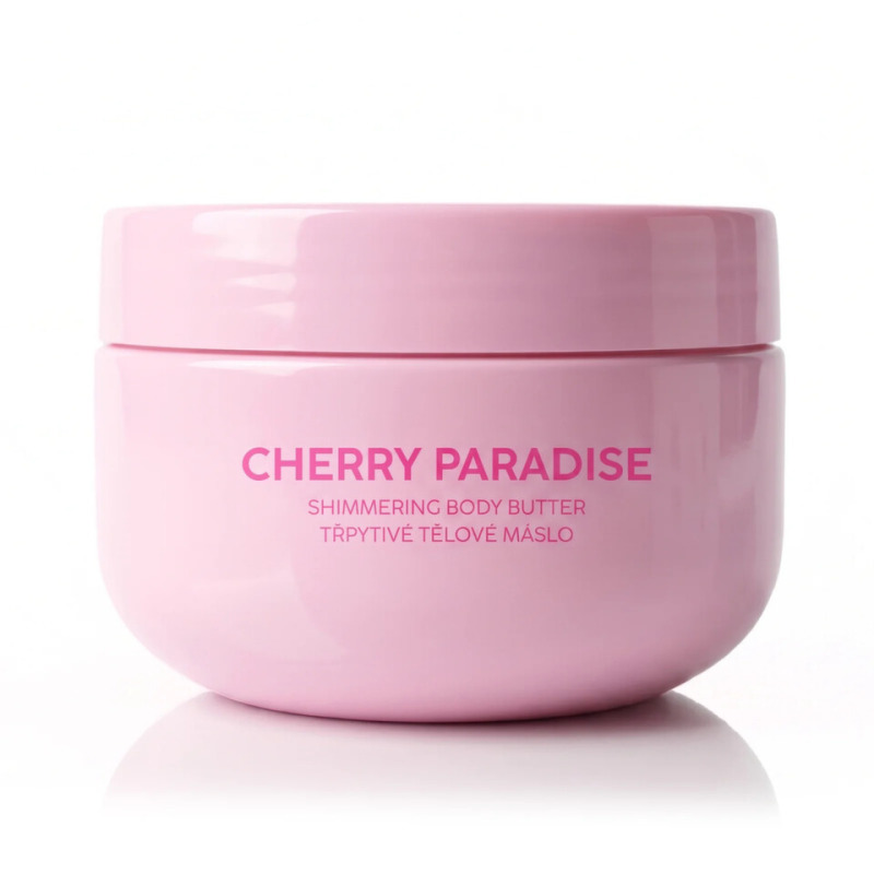 Dermacol Třpytivé tělové máslo Cherry Paradise Body Butter 200 ml