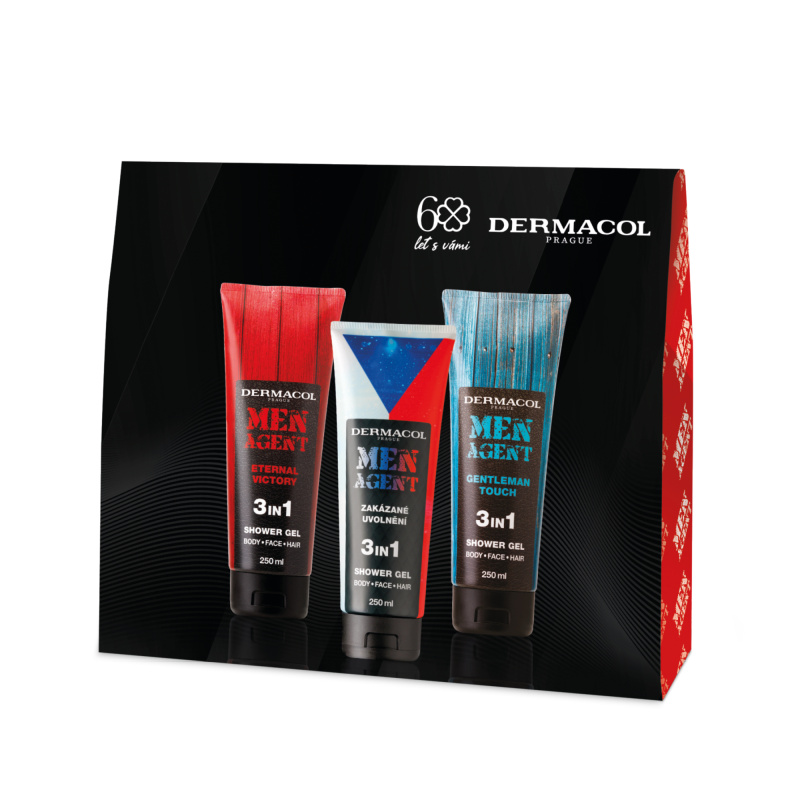 Dermacol Men Agent Mix dárková sada do sprchy pro muže