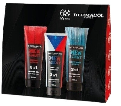 Dermacol Men Agent Mix dárková sada do sprchy pro muže