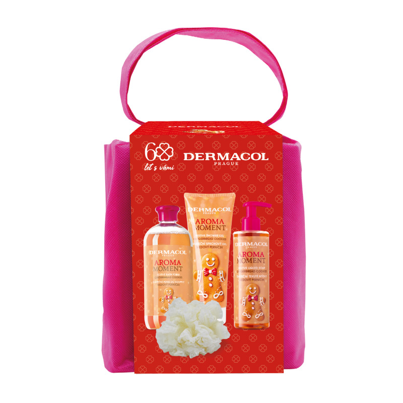 Dermacol Aroma Moment Gingerbread Cookies dárková sada ve vánočním stylu