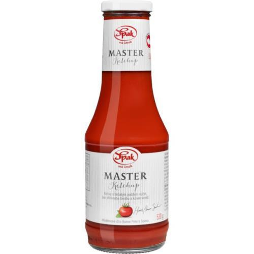Spak Master kečup sklo 530g