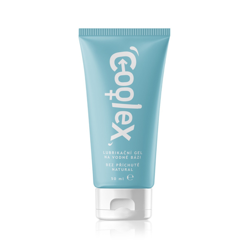 coolex Lubrikační gel na vodní bázi bez příchutě Natural 50 ml