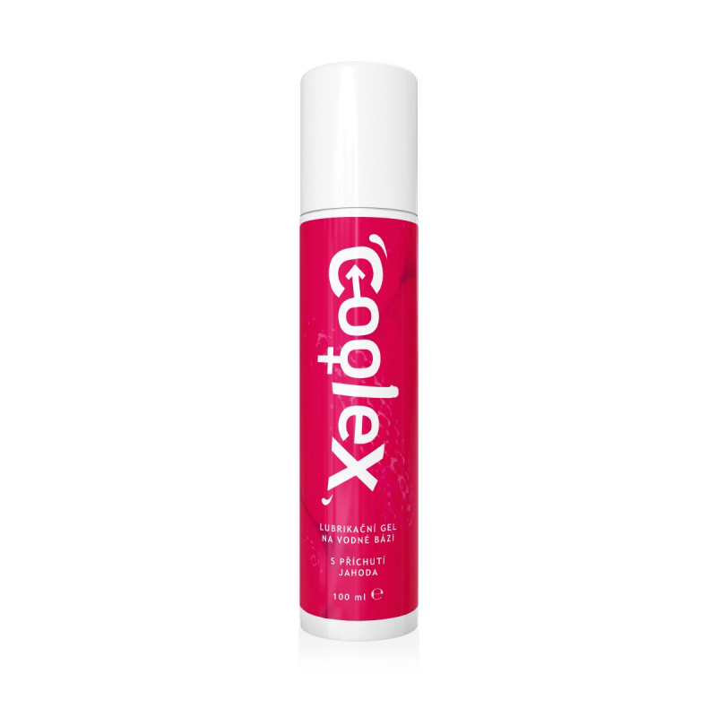 coolex Lubrikační gel na vodní bázi Jahoda 100 ml