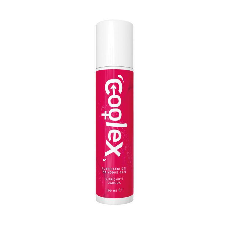 coolex Lubrikační gel na vodní bázi Jahoda 100 ml
