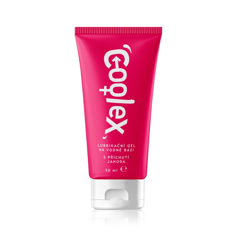 coolex Lubrikační gel na vodní bázi Jahoda 50 ml