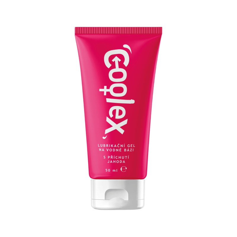 coolex Lubrikační gel na vodní bázi Jahoda 50 ml