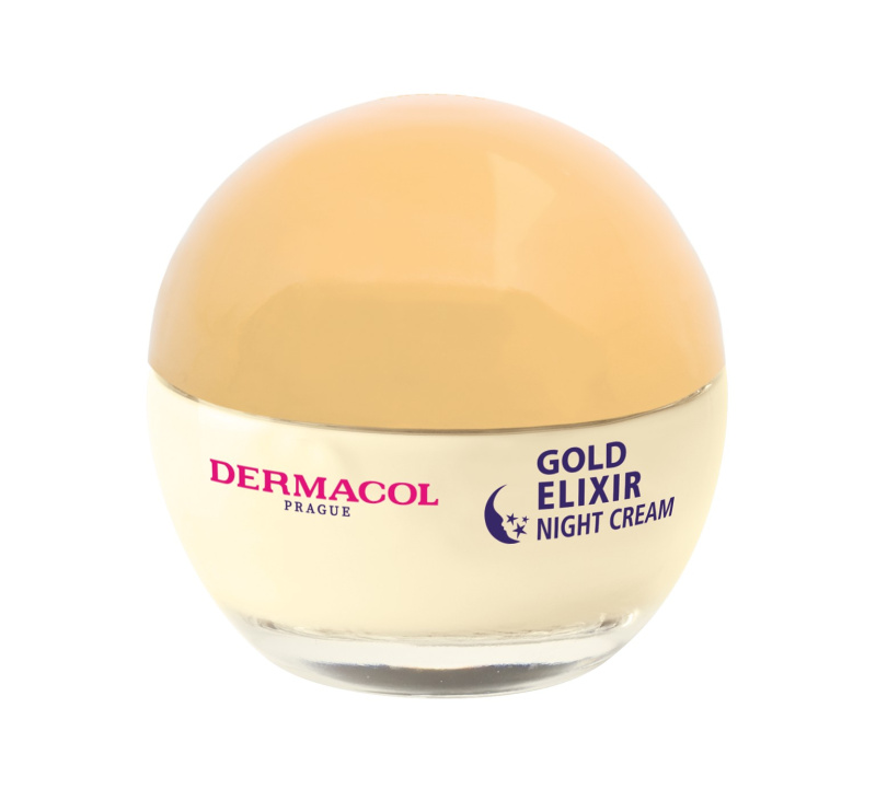 Dermacol Gold Elixir noční omlazující krém s kaviárem 50 ml