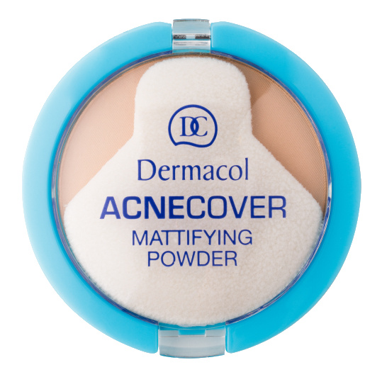 Dermacol Acne Cover kompaktní pudr pro problematickou pleť, akné odstín Sand 11 g