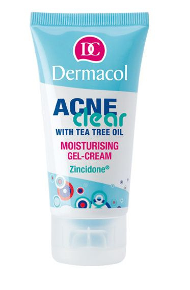 Dermacol Acne Clear hydratační gelový krém pro problematickou pleť, akné 50 ml