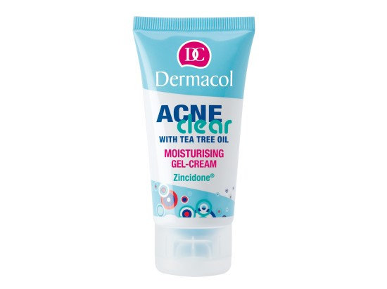 Dermacol Acne Clear hydratační gelový krém pro problematickou pleť, akné 50 ml