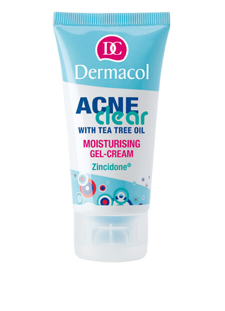 Dermacol Acne Clear hydratační gelový krém pro problematickou pleť, akné 50 ml
