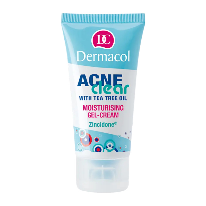 Dermacol Acne Clear hydratační gelový krém pro problematickou pleť, akné 50 ml