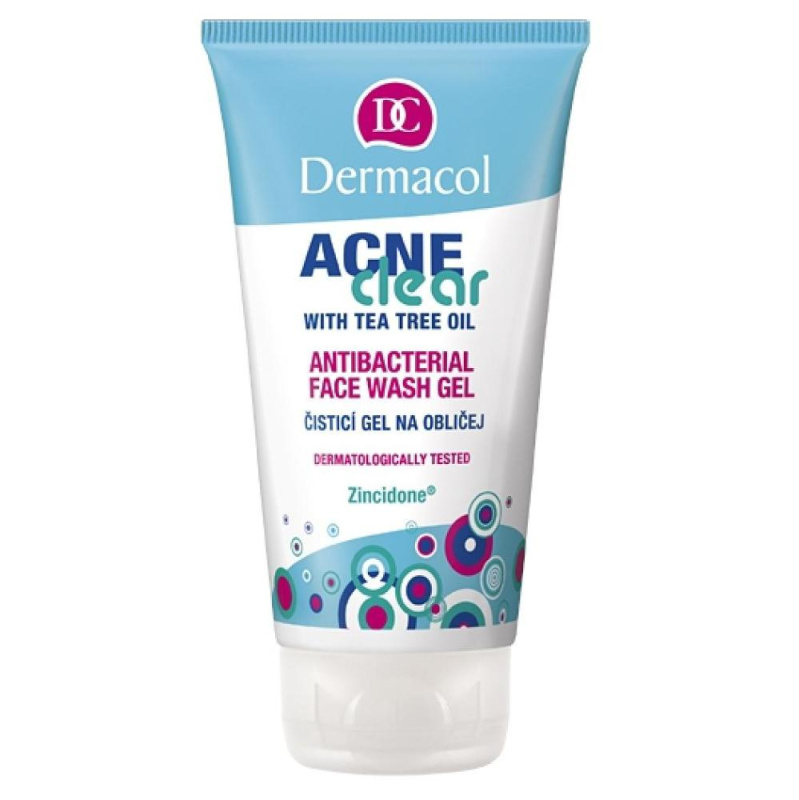 Dermacol Acne Clear čisticí gel pro problematickou pleť, akné 150 ml