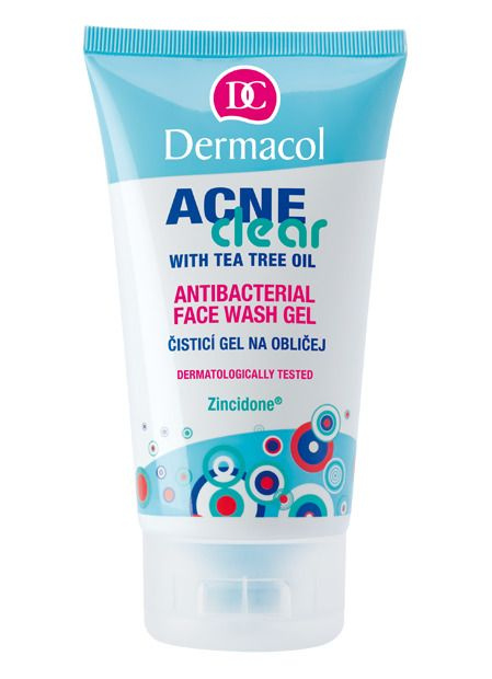 Dermacol Acne Clear čisticí gel pro problematickou pleť, akné 150 ml