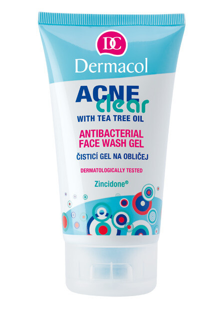 Dermacol Acne Clear čisticí gel pro problematickou pleť, akné 150 ml