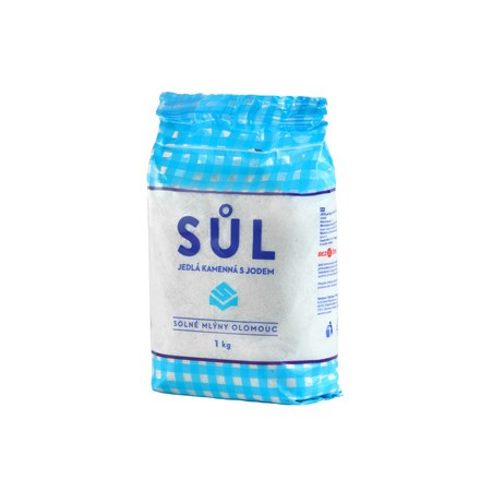 SOLNÉ MLÝNY Sůl kamenná 12 x 1 kg
