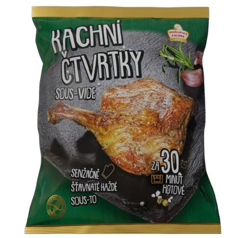 Vodňanské kachní čtvrtky zadní pečené sous-vide