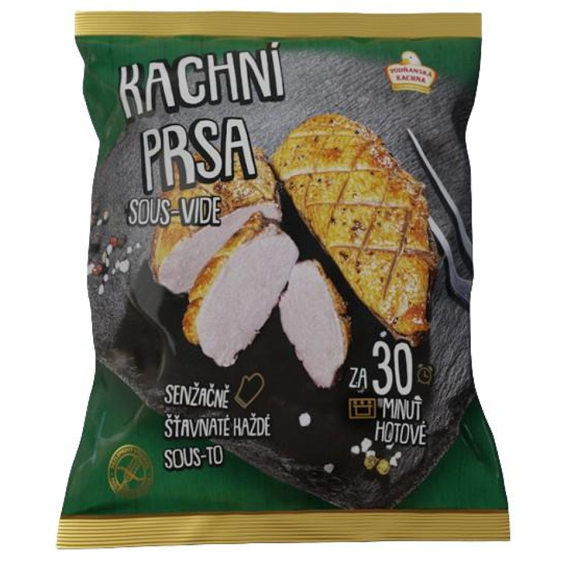 Vodňanská kachní prsa bez kosti sous-vide