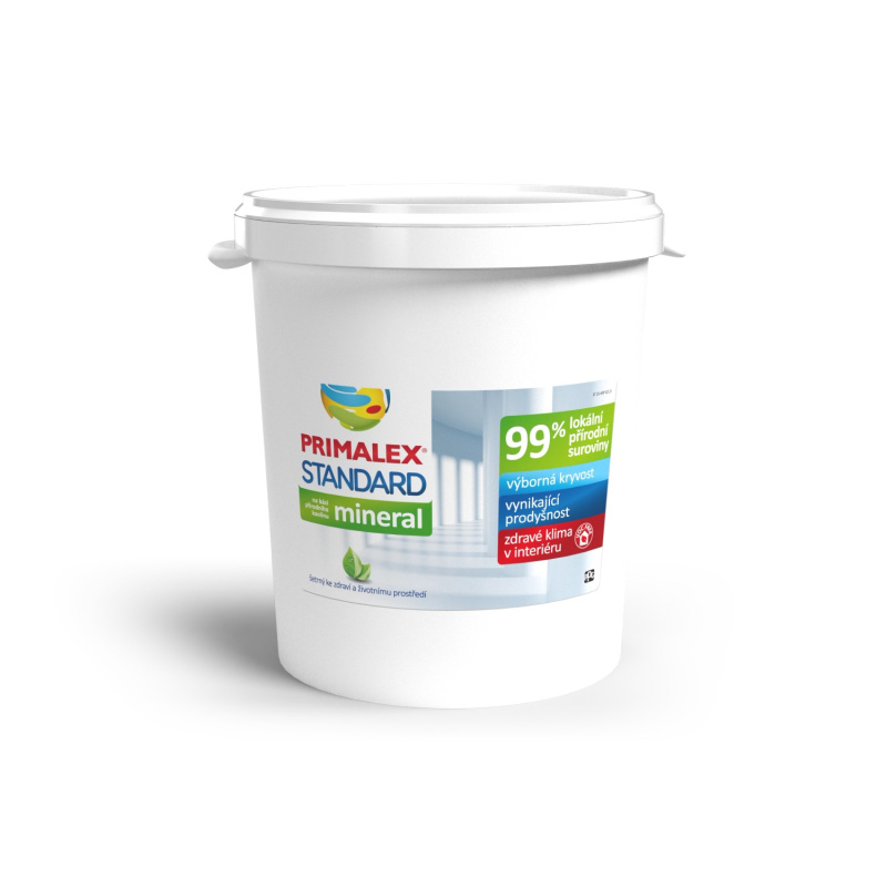 Malba interiérová Primalex Standard bílá, 40 kg