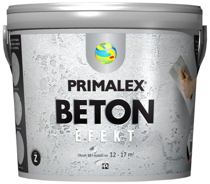 Hmota stěrková Primalex Beton EFEKT S 3005-R80B, 10 l
