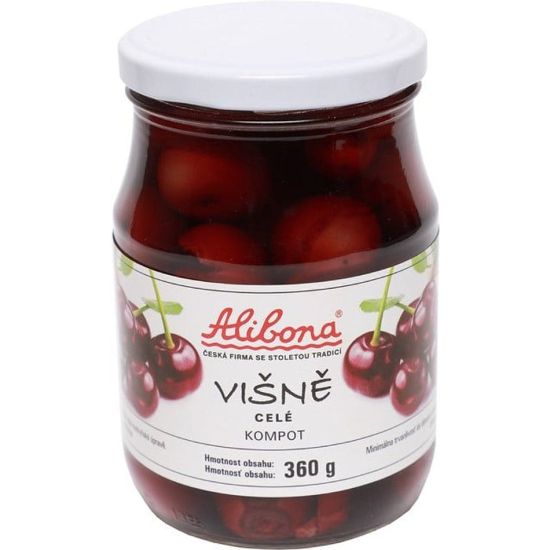 Alibona višně celé kompot