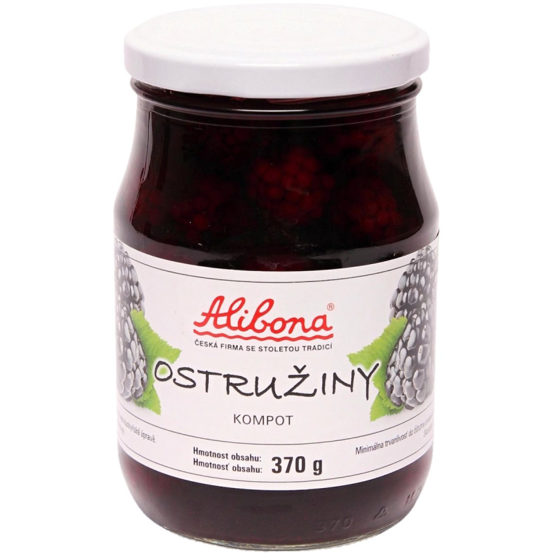 Alibona ostružiny kompot 370g