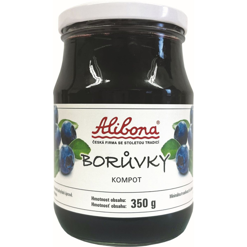 Alibona Borůvky kompot