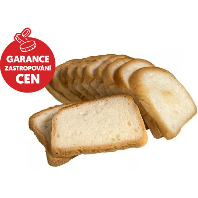 Amaranth Chlebík Toust světlý, krájený