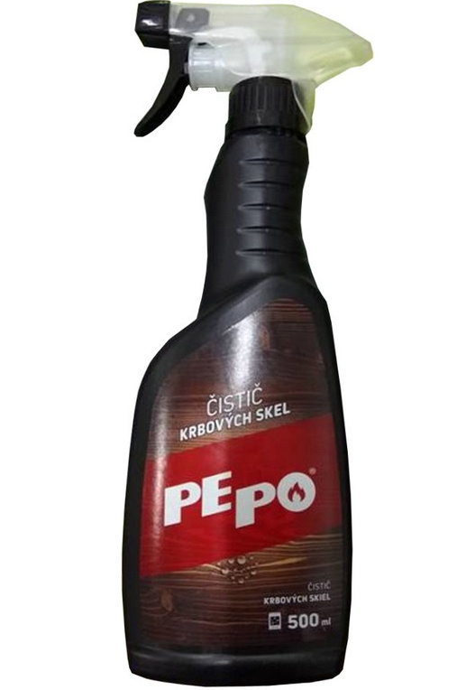 PE-PO Čistič krbových skel 500 ml