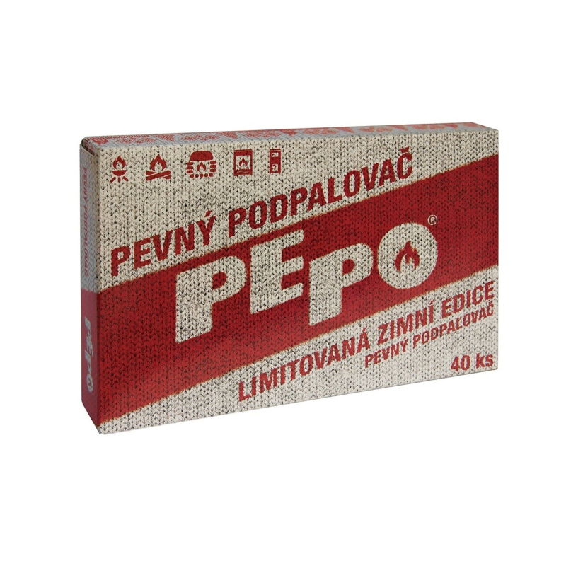 Pevný podpalovač - krabička PE-PO