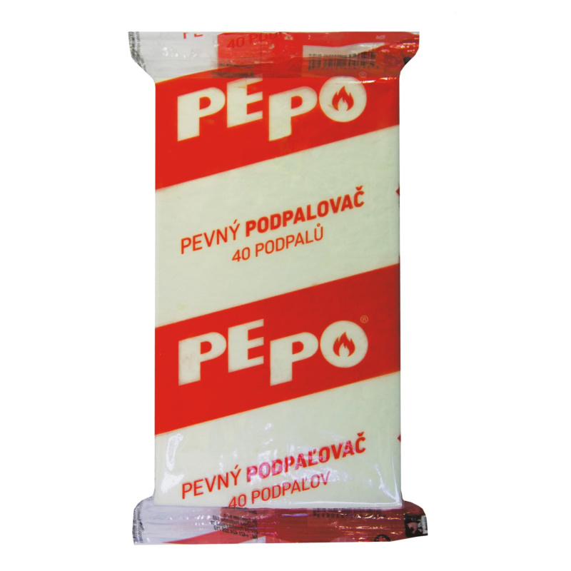 PE-PO Pevný podpalovač 40 podpalů