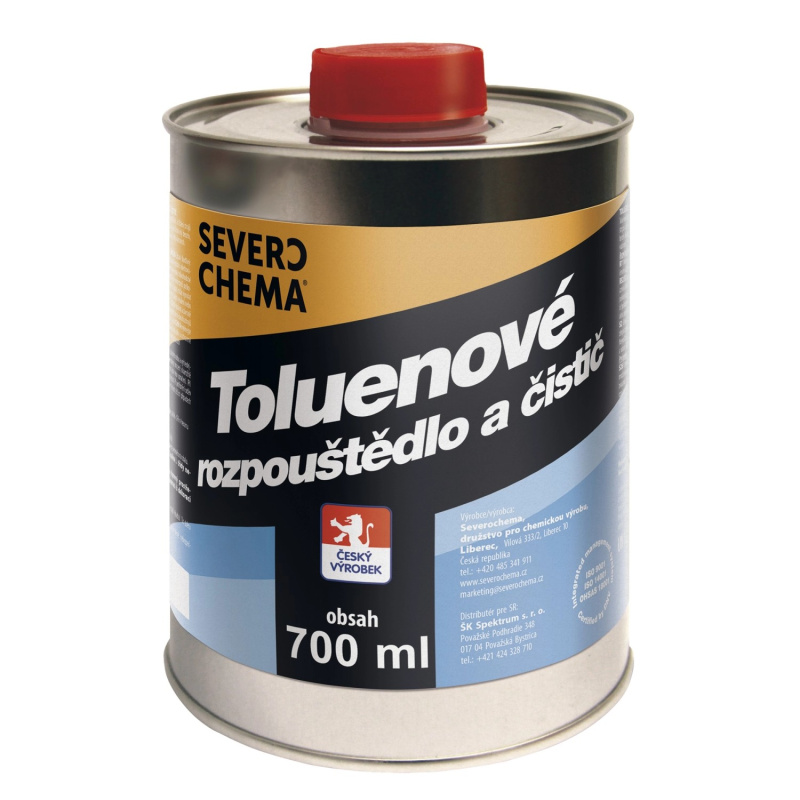 Toluenové rozpouštědlo a čistič 700ml