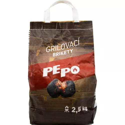 Pe-Po grilovací brikety 2,5kg
