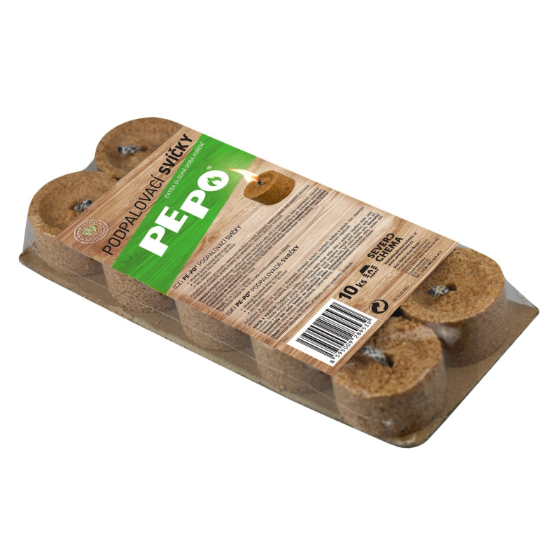 PE-PO Podpalovací svíčky 10 ks