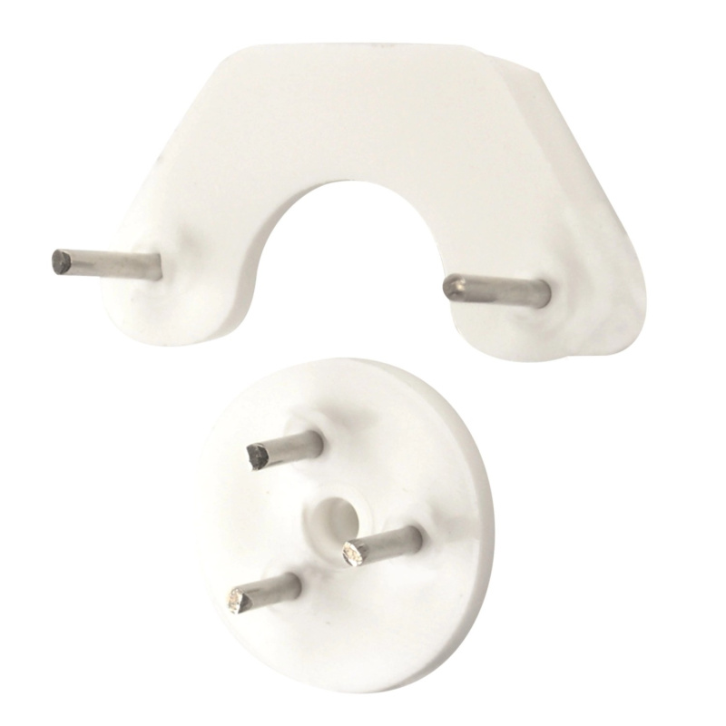 Obrazový závěs Twenty double, bílá, plast, 2 ks