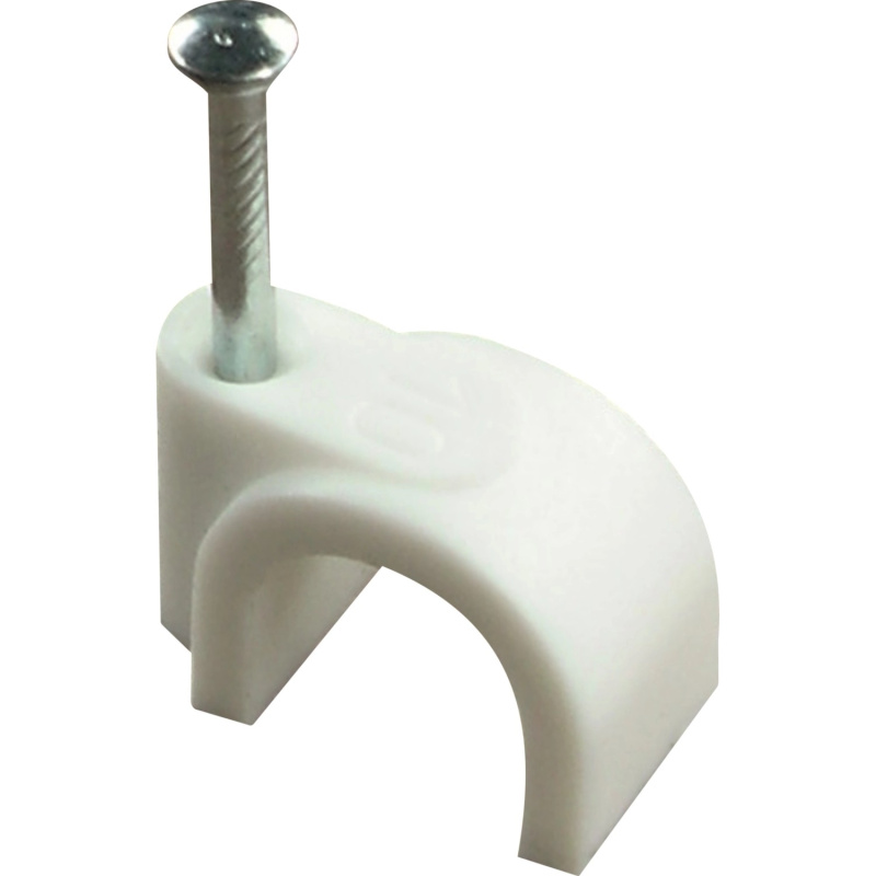 D.I.P. Kabelová příchytka, 25 ks, pr. 10 mm