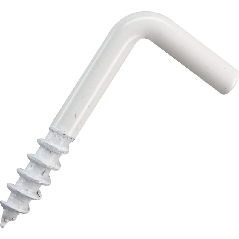 D.I.P. Skoba s vrutem, lakovaná, 8 ks, 20 x 10 x 2 mm