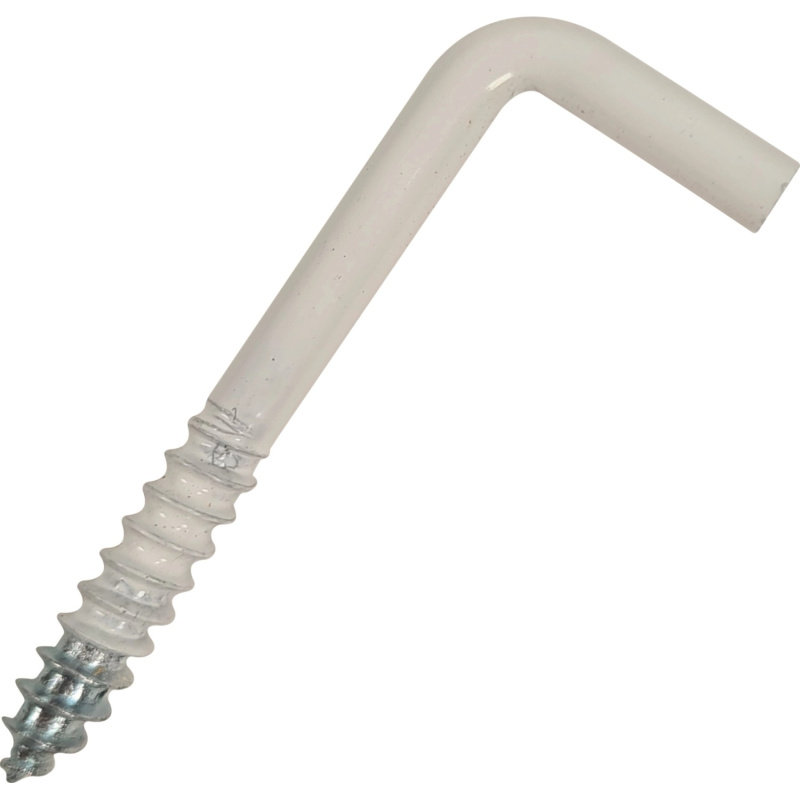 D.I.P. Skoba s vrutem, lakovaná, 8 ks, 30 x 12 x 3 mm