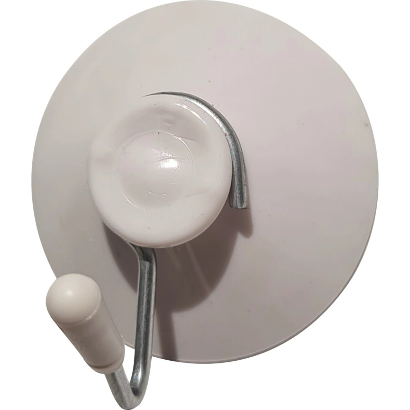 D.I.P. Přísavný háček QF typ 3242, plast, bílá, 2 ks