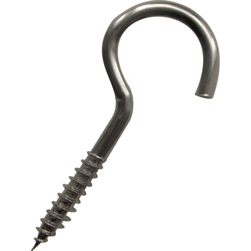 D.I.P. Hák s vrutem, znb, 10 ks, 20 x 5 x 2 mm