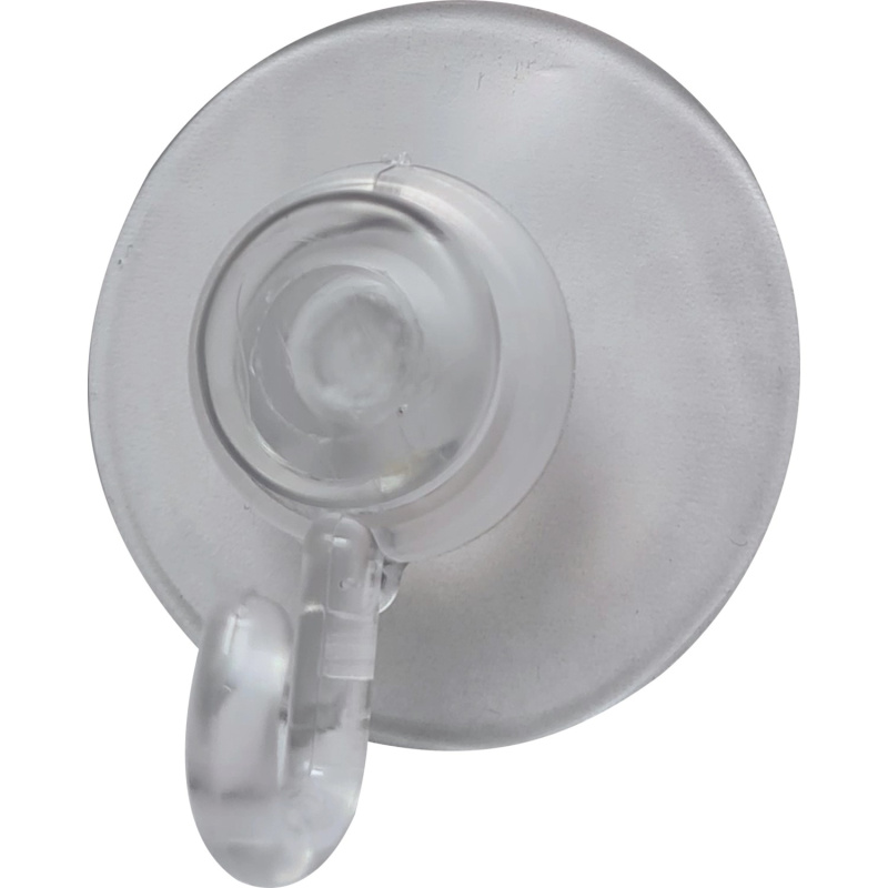 D.I.P. Přísavný háček QF typ 3250, plast, transparentní, 2 ks