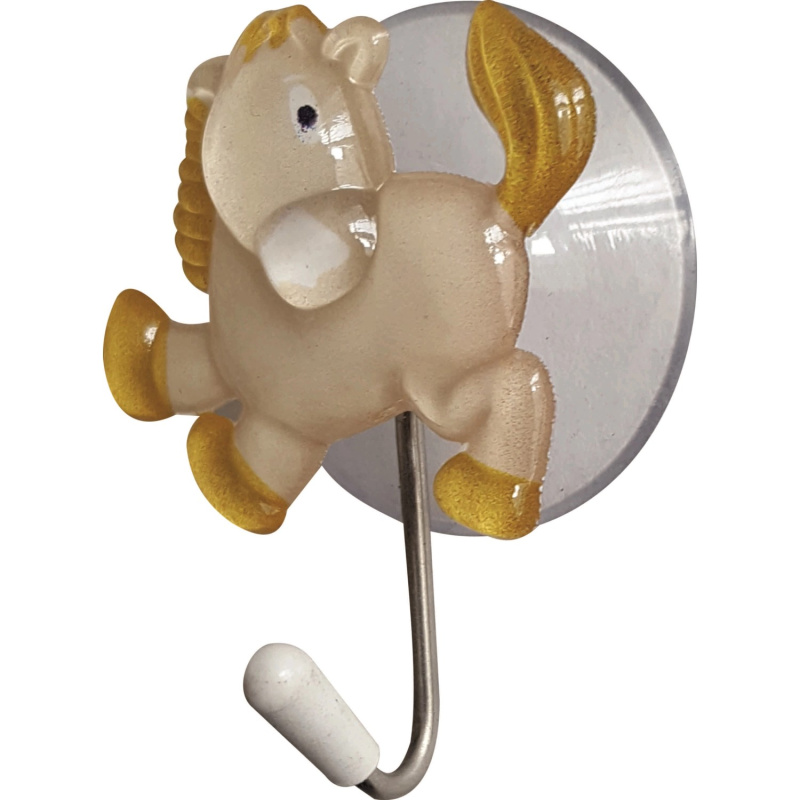 D.I.P. Přísavný háček QF s 3D obrázkem, nerez, 2 ks