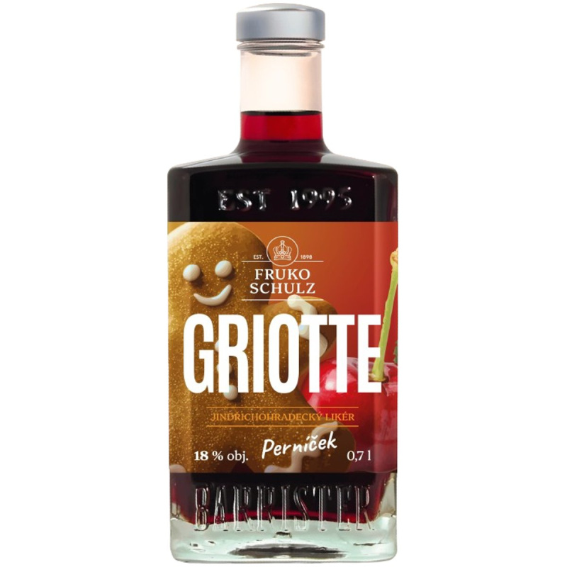 Fruko-Schulz Griotte likér Perníček 18% obj. Barrister