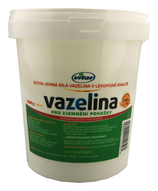 Vitar Vazelina extra jemná bílá 1000g