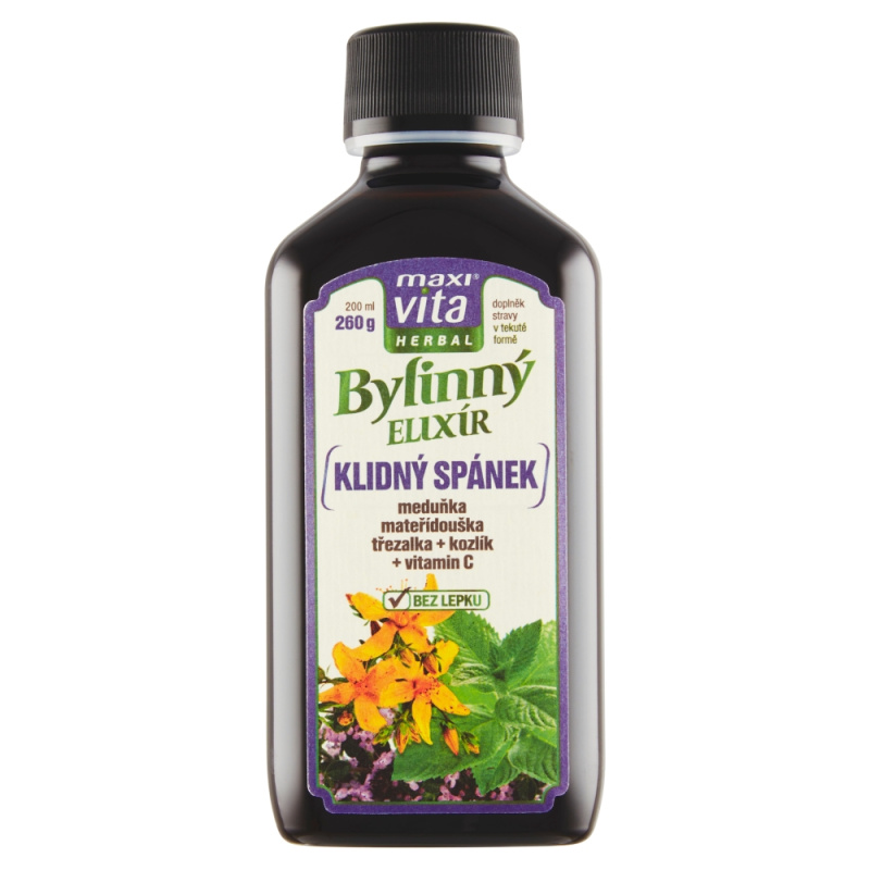 Maxivita Herbal Bylinný elixír Průduškový 200 ml