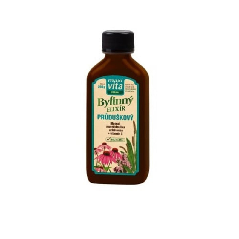 Maxivita Herbal Bylinný elixír Průduškový 200 ml