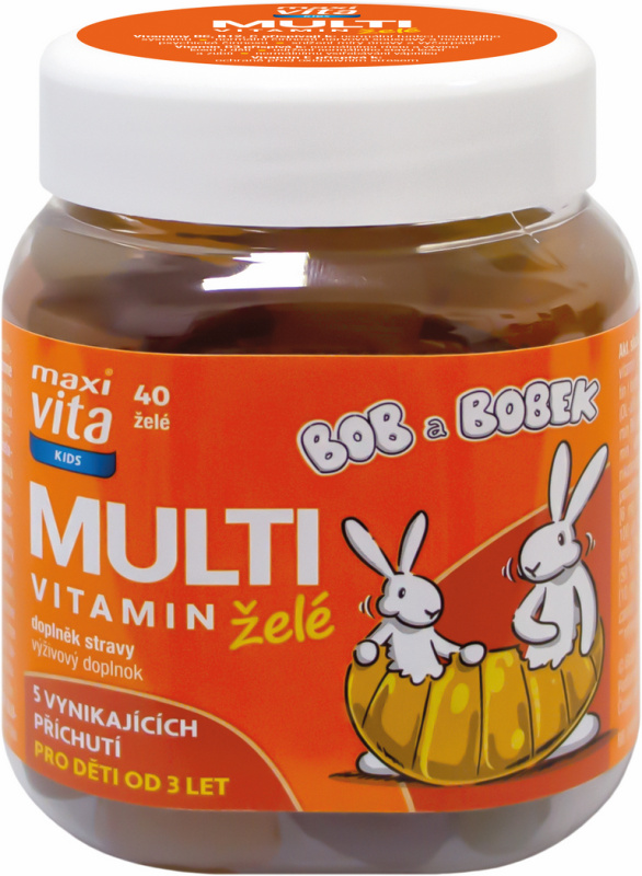 Maxi Vita Kids Multivitamin 40 želé