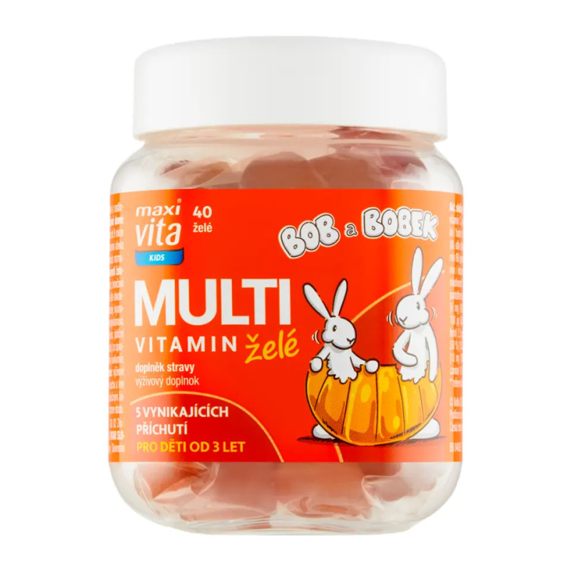 Maxi Vita Kids Multivitamin 40 želé